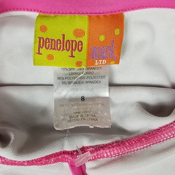 NWOT Girl's Penelope mack Size 8 1pc Swimsuit - Picture 4 of 7